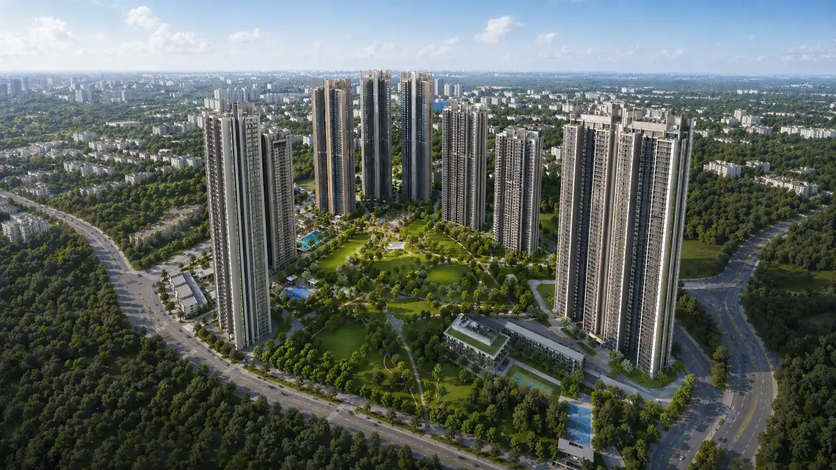 Sobha OneWorld tower elevation render
